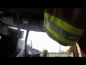 BVFD Ladder 3 responding to a Fire Alarm Call 01-08-2015 (GoPro)