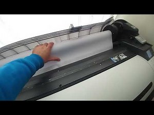 Canon iPF770 load paper