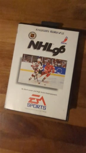 NHL 96 - Latest addition to the SEGA Mega Drive collection. #retrogaming #sega #megadrive