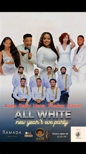 336 reactions · 13 shares | Celebrate New Year’s Eve with the amazing Zema Band live at Oak Lounge, Ramada Addis.  Doors open at 5:00 PM  Sponsored by Habesha Beer Let the music, vibes, and countdown begin! 壟 #newyearseve #dinner #RamadaAddis #OakLounge #livemusic | Ramada by Wyndham Addis, Addis Ababa | Facebook