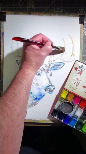 Mastering Watercolors: Painting A Whitetail Buck!