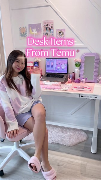 Adorable Desk Items from Temu for a Cute Desk Makeover!