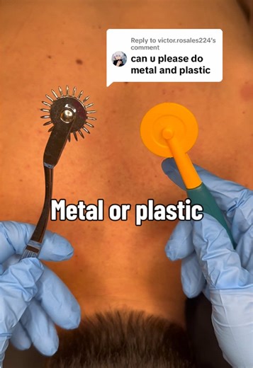 Replying to @victor.rosales224 thanks for the request! | Metal or plastic | ASMR Medical Roleplay for deep relaxation | Personal attention to pamper you 🫠💤💙🫶 #asmr #asmrforsleep #asmrvideo #fyp #asmrpersonalattention