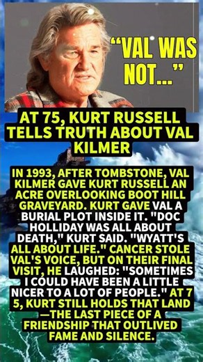 At 75, Kurt Russell Tells Truth About Val Kilmer #Shorts #viral