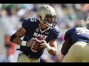 2016 American Football Highlights - Navy 28, Notre Dame 27