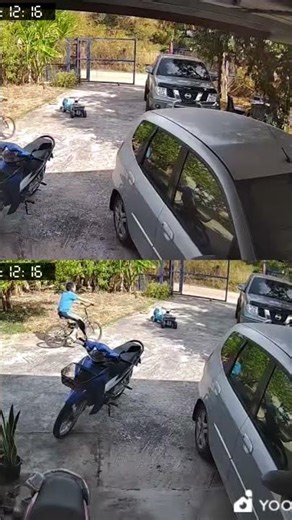 คิดว่าไงกับฉันปั่นจักรยานชน