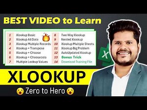 13 Type of XLOOKUP Formula in Excel ( Zero to Hero ) | Xlookup Formula | Xlookup in Excel in Hindi