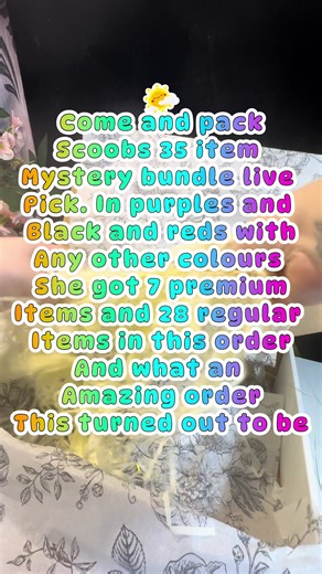 @Scoobs come and pack this amazing BIG bundle. A 35 item live pick TikTok build a bundle in purples black and reds. This turned out amazing! Your order will be with you so soon x #stationary #stationaryaesthetic #stationaryaddict #bookish #stationarylover