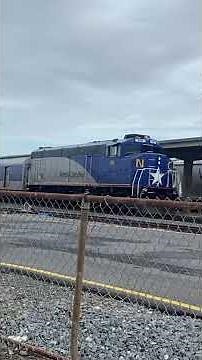 The Charlotte Raleigh Amtrak Train Arriving Charlotte NC From Raleigh