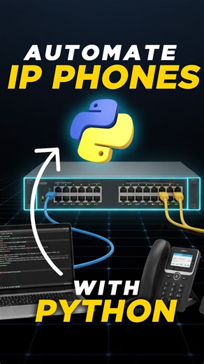 🇸 🇾 🇸 🇹 🇪 🇨 🇭 on Instagram: "You don’t need to be a programmer to automate networks Here’s how Python controls IP phones through a switch Part 4. 📞 Call/WhatsApp: +91 7502202555 🔶Courses Offered: Ethical hacking, Cyber security, CCNA, CCNP, CWNA (Wi-Fi Administration) ,Windows & Linux Server, Penetration testing, Python, Django, Java, Full Stack, AI & Data Science, Power BI, AWS, Azure, Robotics & IoT, Firewall, Software Testing, RPA & UiPath, SAP, Digital marketing. 🔶Our Locations: 📍