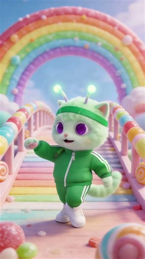 Pico Pico Alien Cat Dances Tokyo Funk Super Cute Dance Challenge🔥