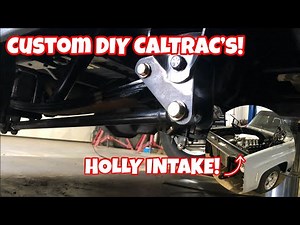 Trey’s 73 C10 Turbo LS Swap Get’s Custom DIY Caltracs Style Traction Bars