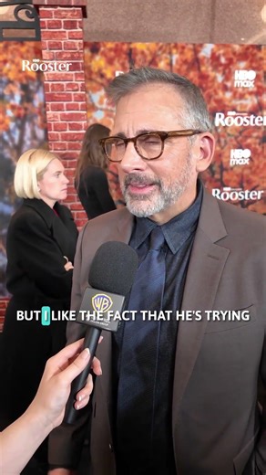 Steve Carell appreciates that his character in #Rooster is trying his best 👏