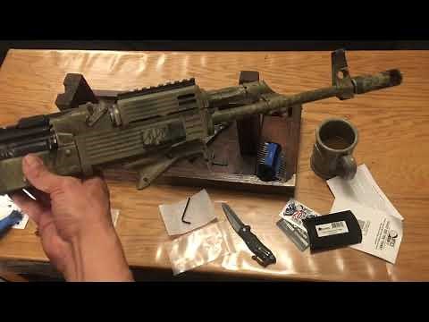 Installing the Texas Weapons Systems top rail cover and rear peep sight on an AK 47