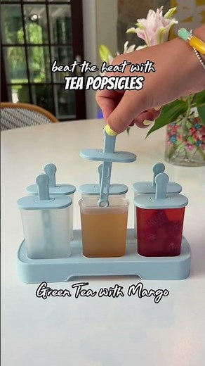 Tea Popsicles?! The Coolest Summer Treat
