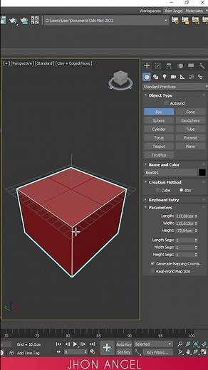 👉🤨 Como CREAR objetos en 3D Max / Shorts 🤩