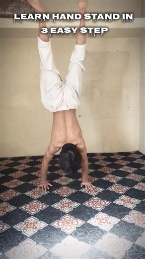 3 Step To Handstand🫵. #shorts