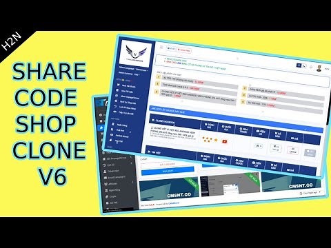 Share Code Shop CloneV6 Bán Acc Game Random + Cách Setup | H2N OFFICIAL