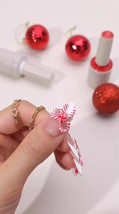 Trendy Christmas nails! This gel polish brush feel is chef's kiss ✨ 3D Christmas nails made with Venalisa gel polish — the flow is immaculate, one-coat coverage no shrinkage, and the effect is so glossy! Gingerbread man candy cane holly berries = full holiday vibe 🎄 (BTW, our gel lasts weeks, no lifting even with press-ons!) #ChristmasNails#nailtutorial#nailinspo#NailArt#venalisa | Venalisa