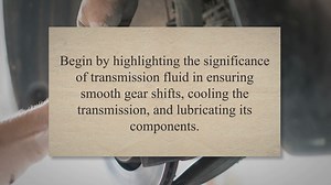 Transmission Fluid Level Check: A Comprehensive Guide