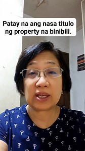 Ano ang gagawin kung patay na ang nasa titulo ng property na binibili? Paano din iti malilipat sa bumili? #realproperty #estate | Mga Usapin Tungkol sa Lupa