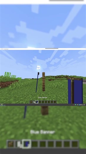 Minecraft : Banner Rotate Mod #minecraft #modded #banner