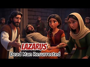 How A Dead Man Came Back To Life: Story of Lazarus. Animated Bible Story.