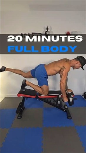No Time? Try This 20-Minute Full-Body Workout With Dumbbells