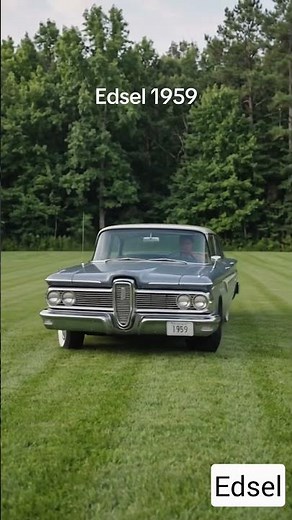 Edsel 1959 #automobile #cars #ретроавтомобили #luxury