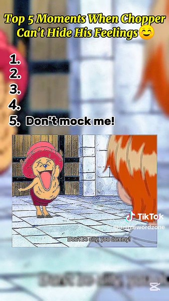 Chopper's Top 5 Emotional Moments in One Piece