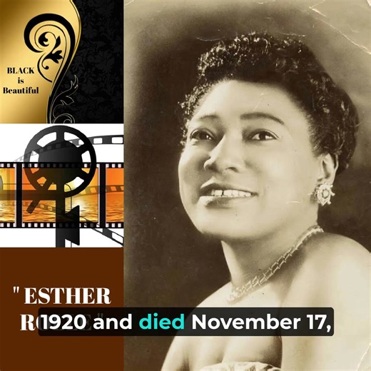 158K views · 13K reactions | " ESTHER ROLLE " She is best known for...