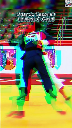 Orlando Cazorla's Judo Magic: The O Goshi That Dazzles! ✨ #shorts #judo