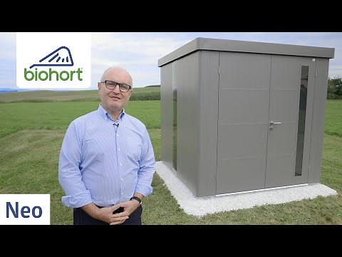 Biohort Neo garden shed