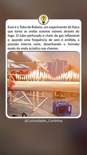 Instrumento torna onda sonoras visíveis #curiosidades