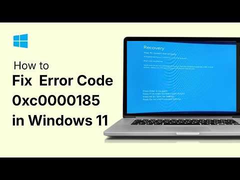 How to Fix Error Code 0xc0000185 in Windows 11