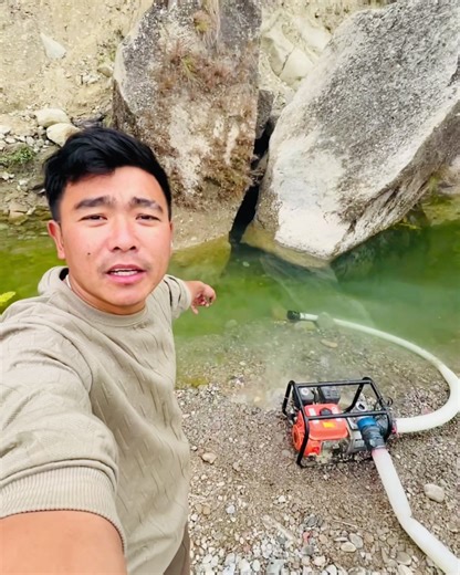 Fish Hunting Techniques at Arun Khola River