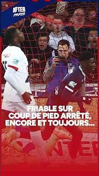 Le #PSG toujours aussi friable sur coup de pied arrêté