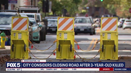 Winchester officials consider closing road after 3-year-old killed
