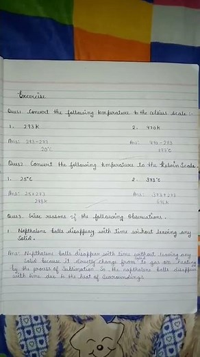 Class 9 science chapter 1 Matter in our surroundings || Question and Answers
