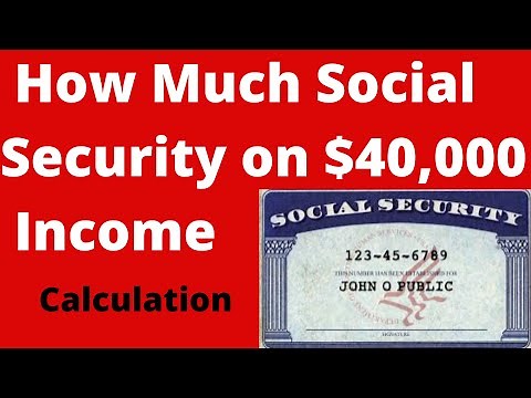 🔴How Much Social Security $40,000 Income Retire 62