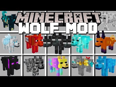 Minecraft WOLF EXPANSION / MORE WOLVES MOD! (Minecraft Mods)
