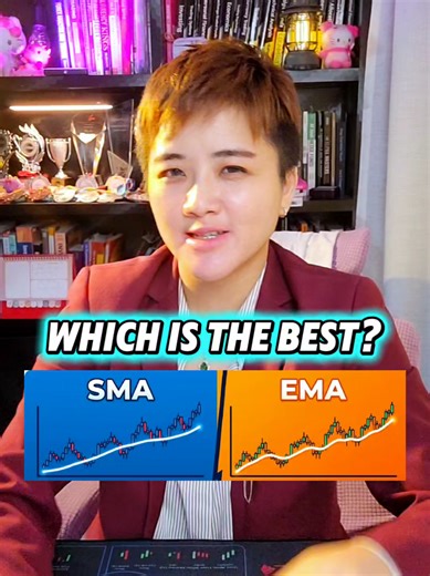 One of the best trading strategies for beginners is using this indicator. I'll share the difference between simple moving average (sma) vs exponential moving average (ema) #tradingstrategy #tradingstrategies #technicalanalysis #tradingtips #forex #stocks
