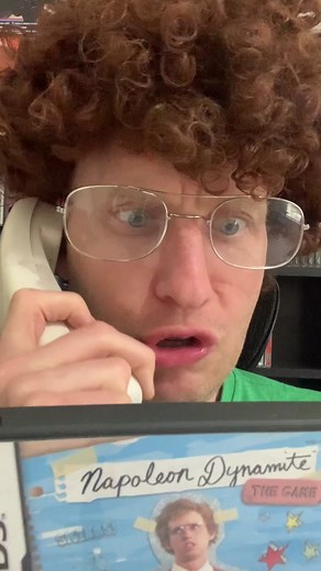Napoleon Dynamite Finds Himself in a Retro Video Game!