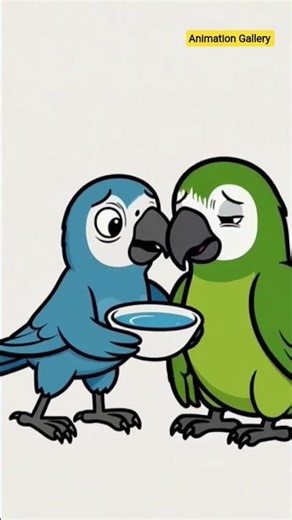 Crazy Parrot 🦜 | #parrot #animation #3danimation #3danimals