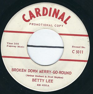 Betty Lee - Broken Down Merry-Go-Round