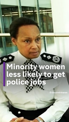 21K views · 24 reactions | New data shows the success rate for Black or Asian women applying to the police force are less than half as likely to be successful as their white counterparts. In response, the Home Office says improving diversity is at the heart of the Uplift programme to recruit more police officers. #Police #PoliceOfficer #News #UK #UKNews | Channel 4 News | Facebook
