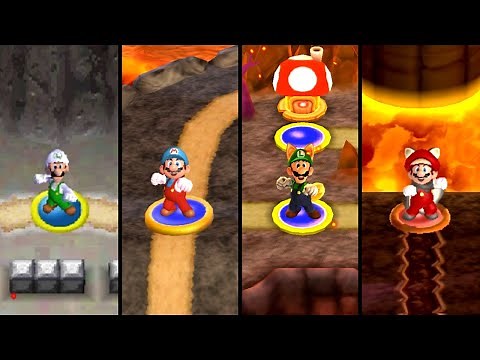 Evolution of Volcanic Levels in Super Mario (2006-2022)