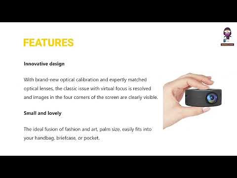 Setup Guide for the TOPOB YT200 Ultra-Small Portable Projector