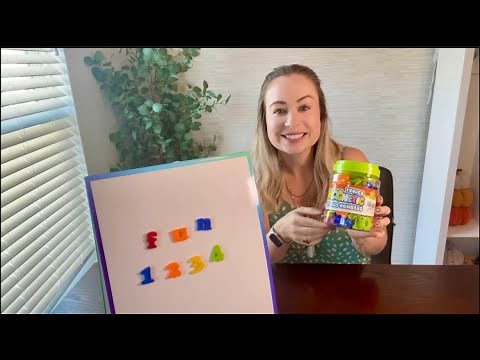 🔠 Magnetic ABCs & 123s: Learning Letters On-the-Go
