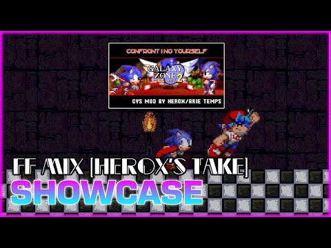 Confronting Yourself (Galaxy Zone Act 2): FF MIX (Herox's Take) Showcase (Botplay) | FNF Mod